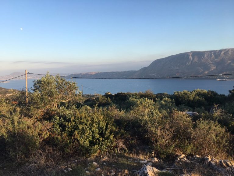 Plot of land in Akrotiri Chania Crete for sale with sea views al241