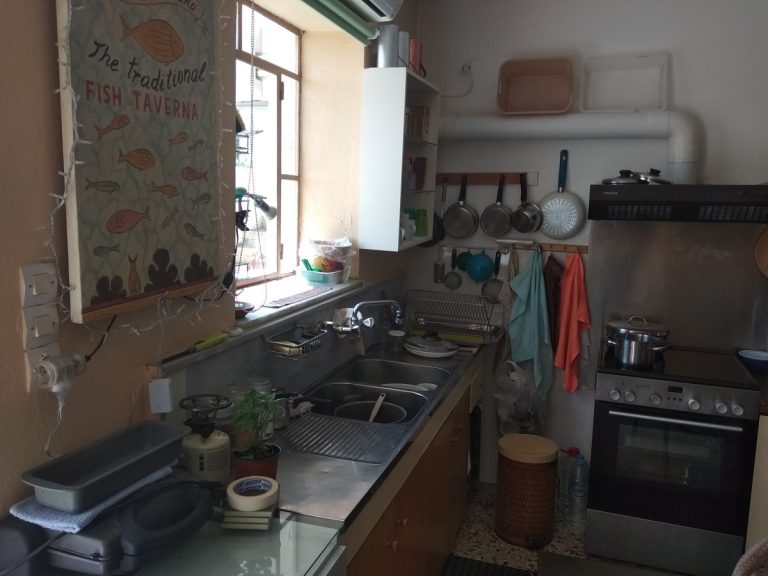 Stone house for sale in Chania kitchen