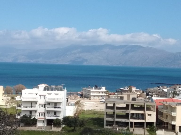 Land for sale in Kastelli Kissamos Chania Crete with views over the sea and mountains