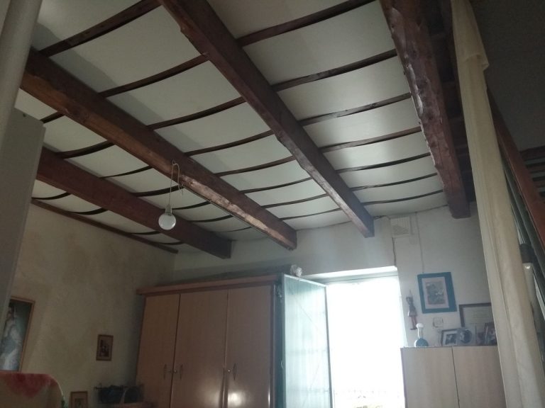 Stone house for sale Chania area ceiling