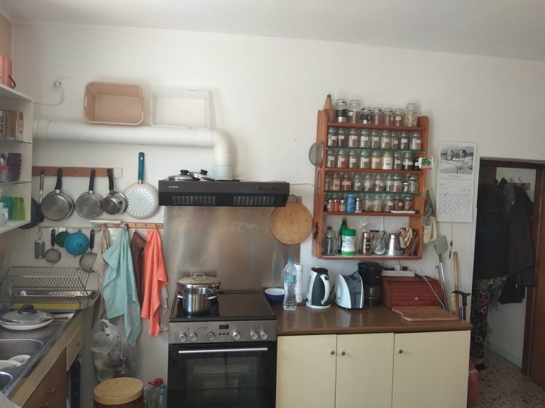 Stone house for sale Chania area kitchen