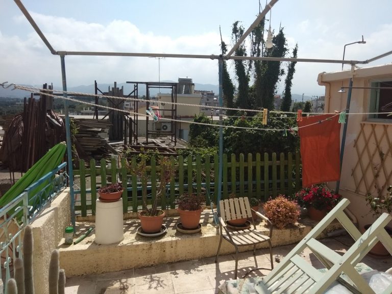 Stone house for sale Chania area external fence