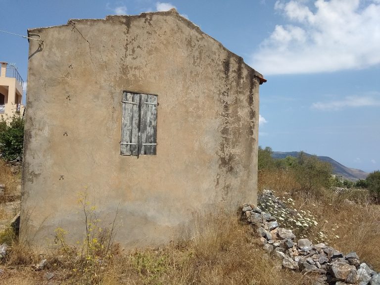 Stone house for sale in Apokoronas window