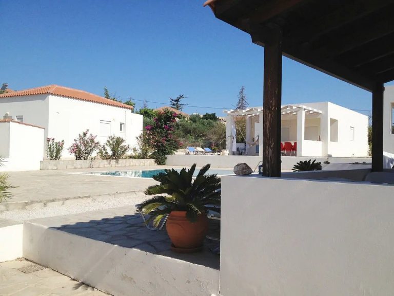 House for sale in Akrotiri Chania Crete views from veranda ah101