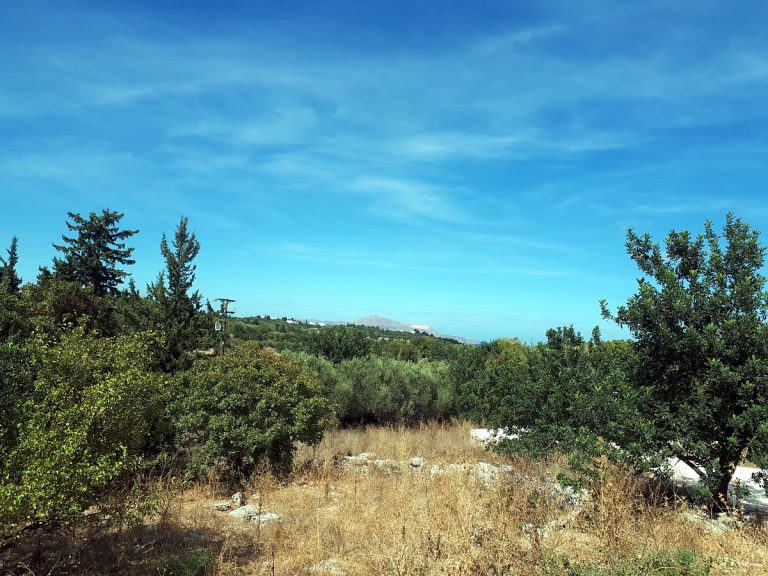land for sale in chania crete views