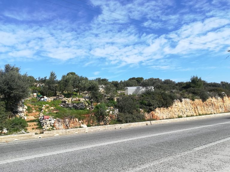land for sale in akrotiri crete road
