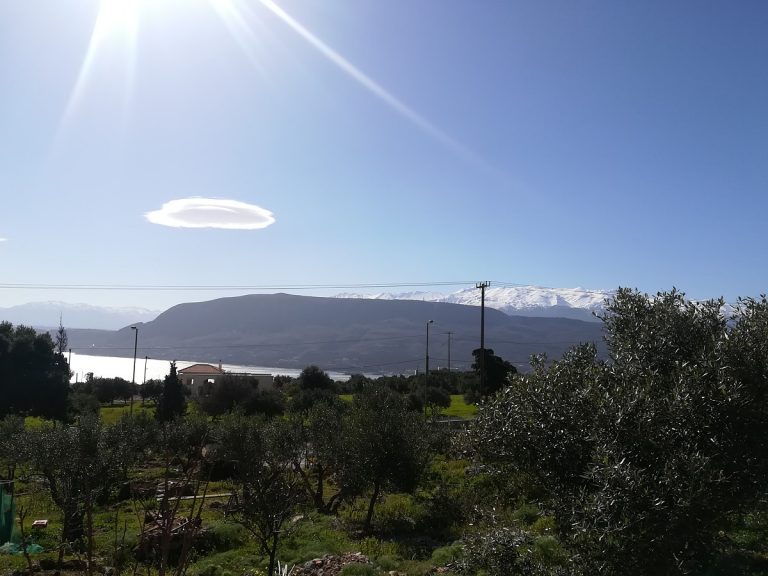 land for sale in akrotiri crete sea view