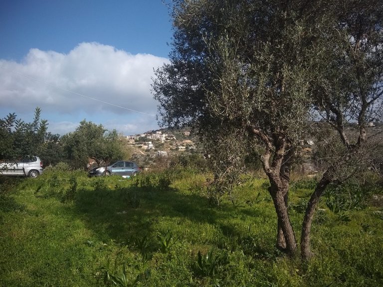 Plot of land in Chania Crete for sale with views al255