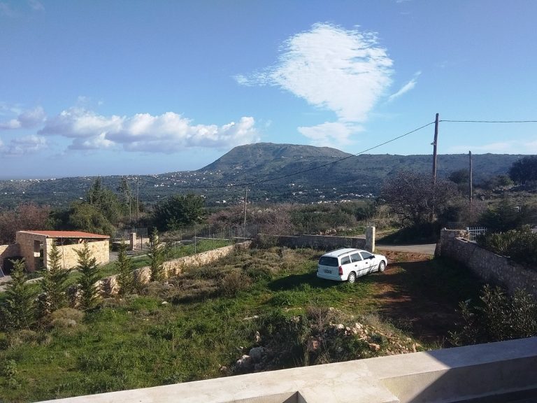 Villa for sale in Apokoronas Chania Crete views over Drapanos KH122