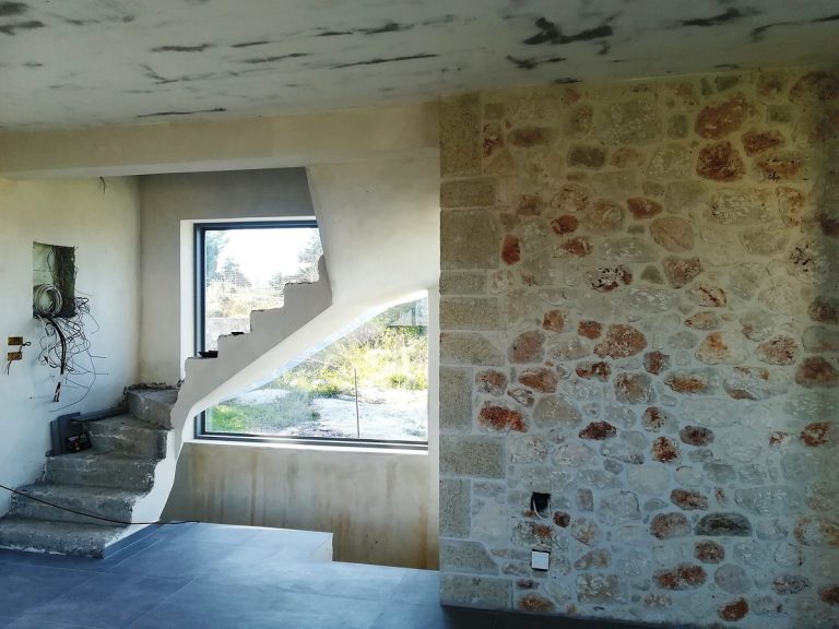 Villa for sale in Apokoronas Chania Crete internal stone KH122