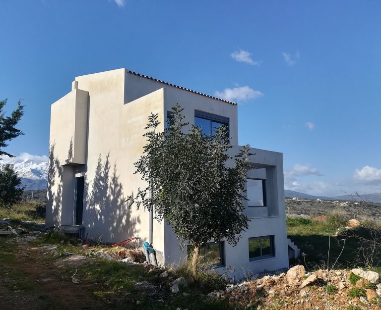 Villa for sale in Apokoronas Chania Crete external aspect KH122