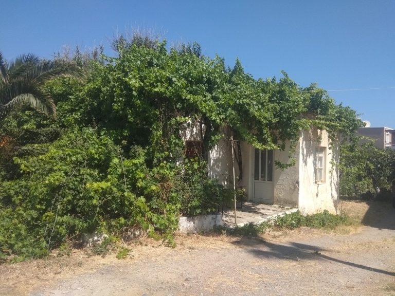 Plot for sale in maleme platanias chania cl086 the building