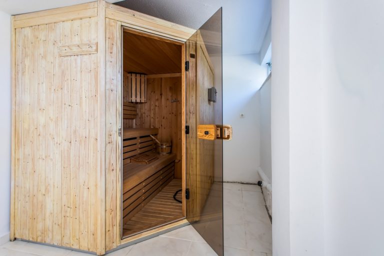Villa for sale in Stavros Akrotiri Chania ah114 the sauna
