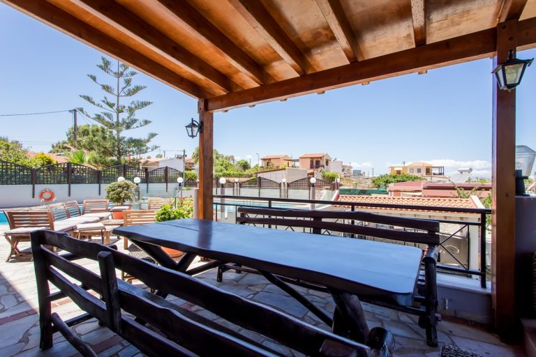 Villa for sale in Stavros Akrotiri Chania ah114 terrace