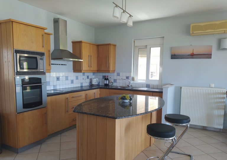 house for sale in Akrotiri Chania Crete ah116 kitchen with island