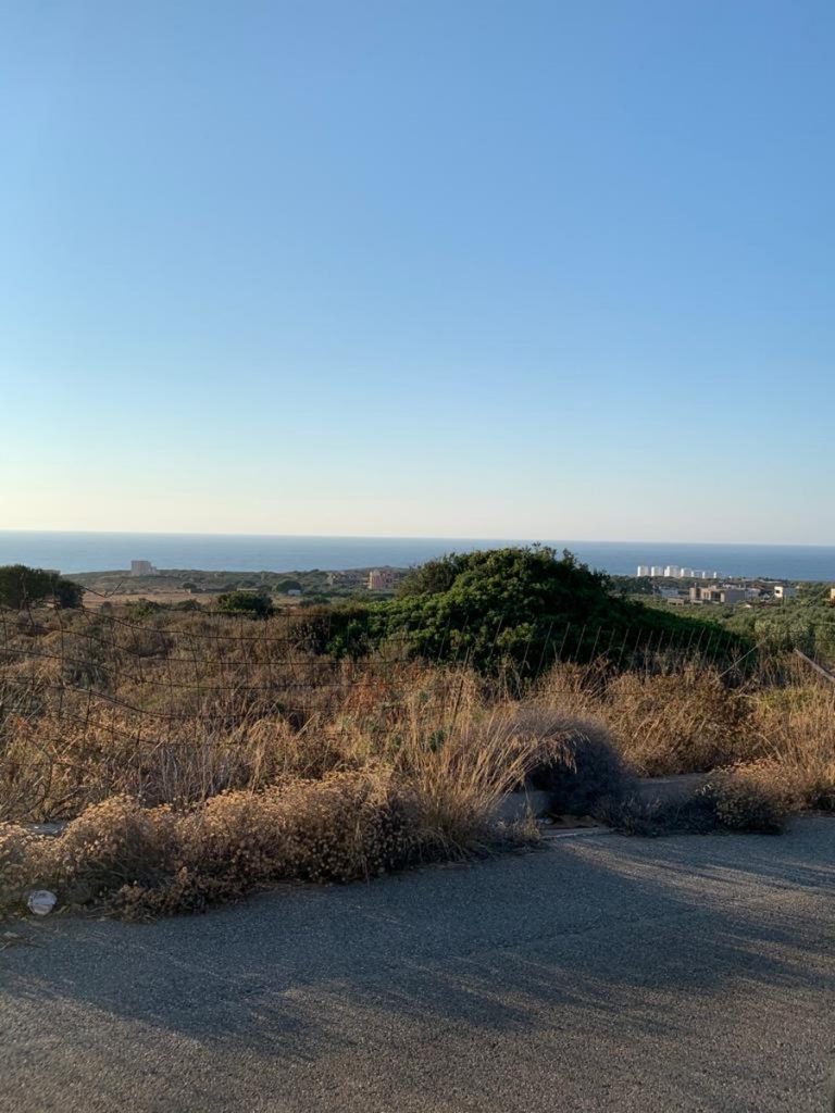 Land for sale in Akrotiri al260 seaview