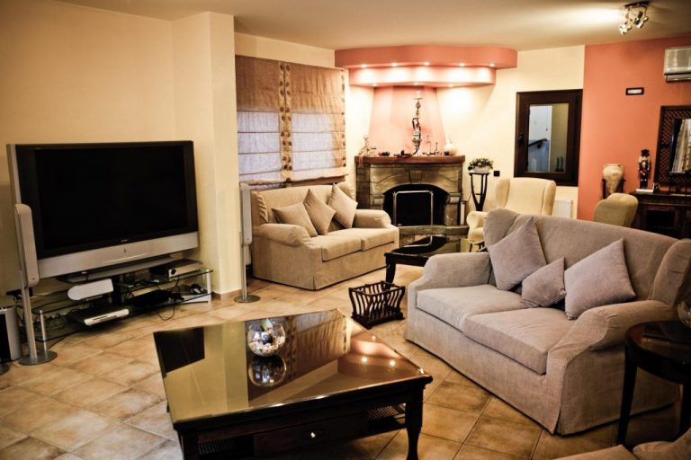 Villa in agios nikolaos LH018 living room