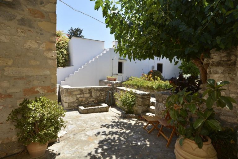 home for sale in apokoronas chania kh172 trees and sitting areas