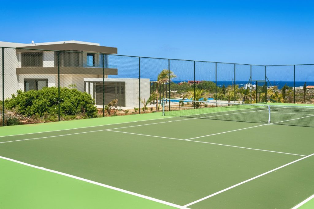 Luxury villa with tennis court close to famous beach Euroland Crete Homes