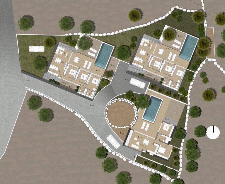 villas for sale selia chania kh170 whole plot