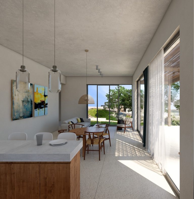 villas for sale selia chania kh170 kitchen and windows