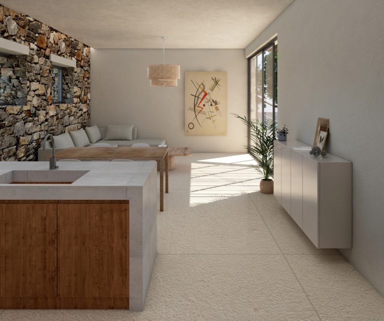 villas for sale selia chania kh170 minimal design and stone