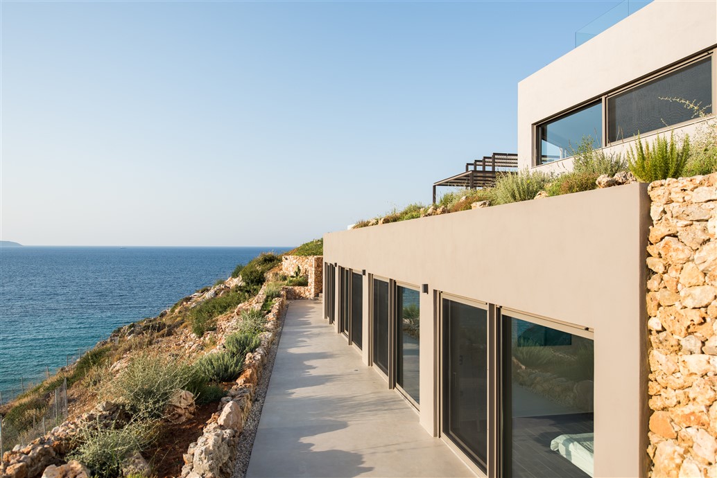 rental villa Chania bedrooms terrace 2