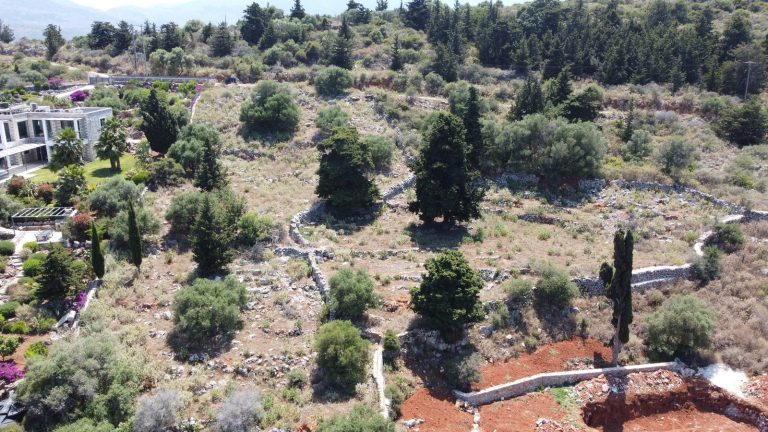drone photo plot for sale with permit on crete