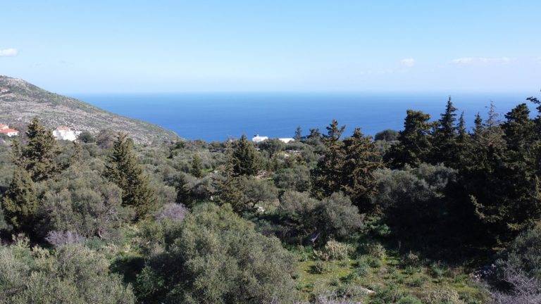 plot for sale with views over the sea