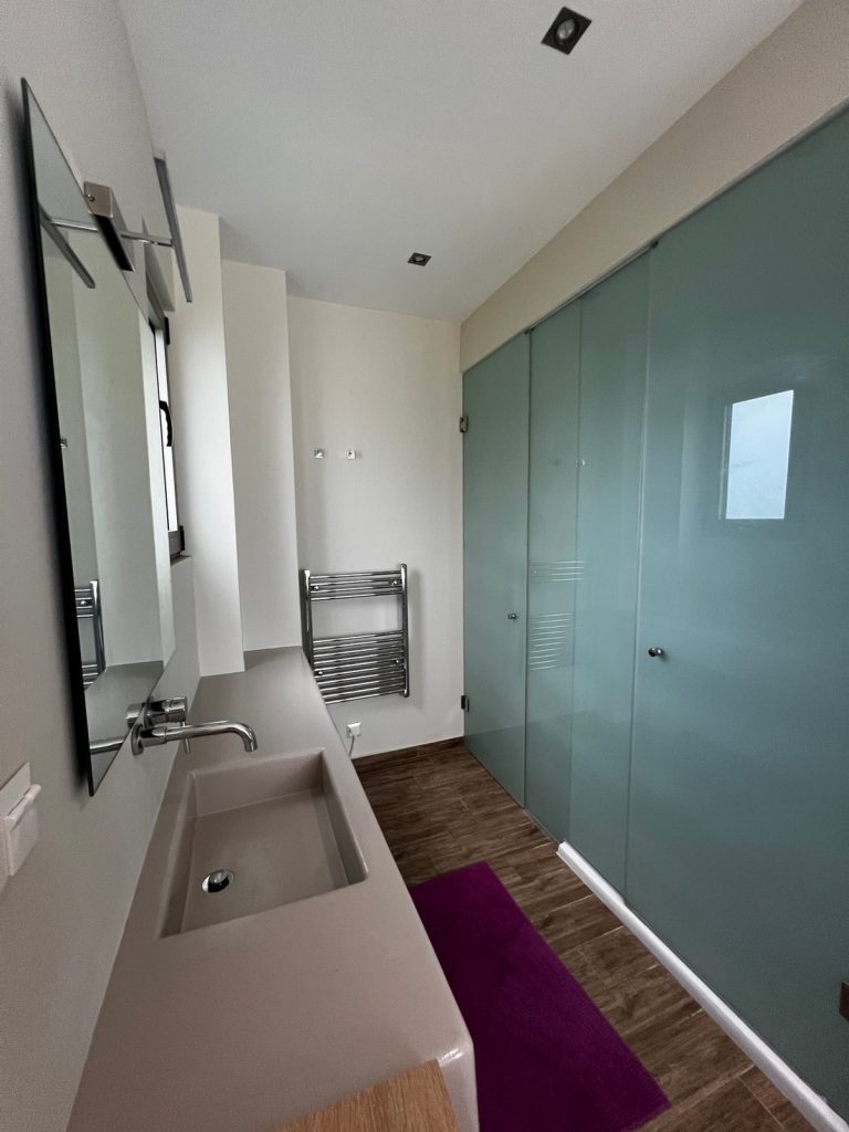 stunning bathroom in house for sale on greece's island crete