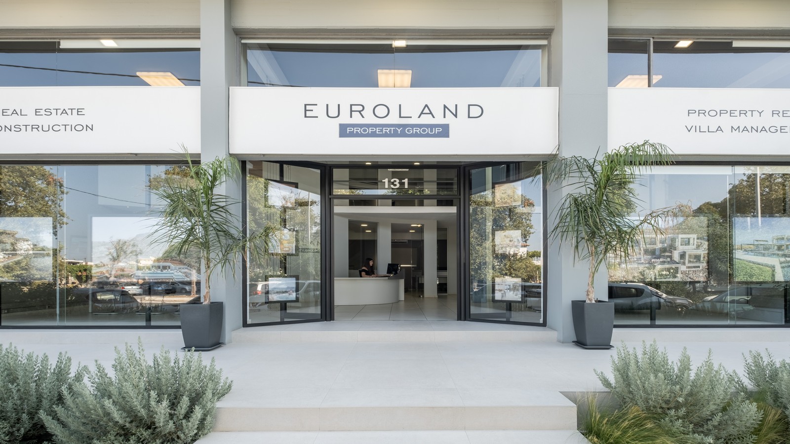 Euroland Property Group real estate office in Chania, Crete