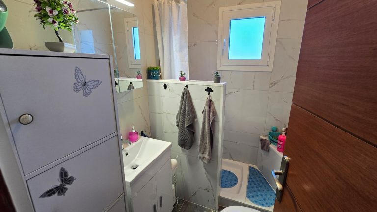 Recently renovated bathroom