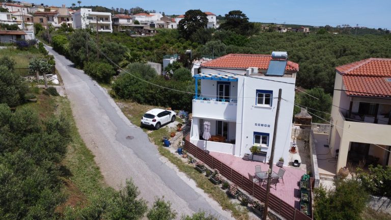 drone photo of maisonette