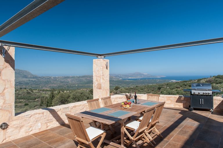 Spectacular Cretan Vistas with Expansive Sea and Mountain Views