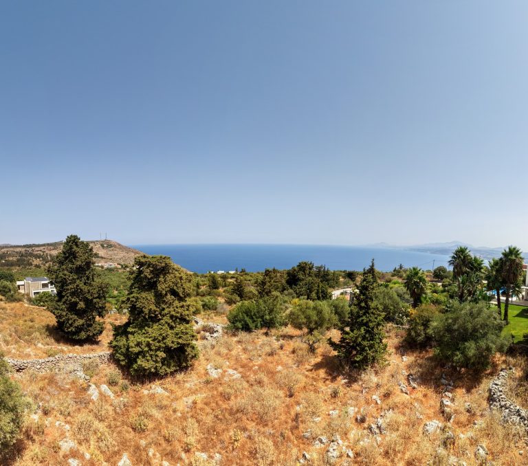 exceptional sea views from a plot in Apokoronas