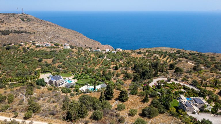 overlooking cretan sea from Apokoronas region