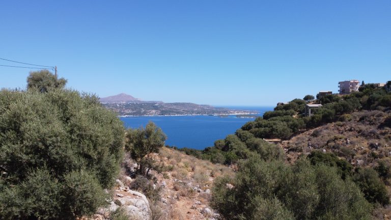 unobstructed sea views in souda and the cretan sea